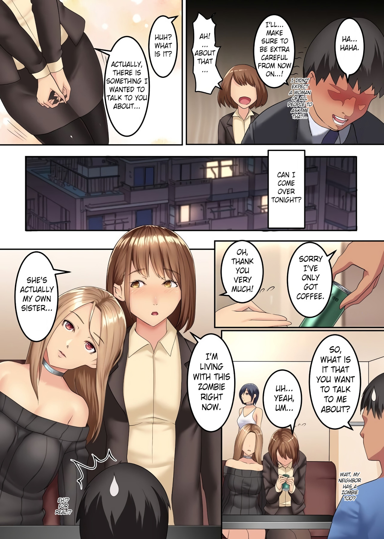 Hentai Manga Comic-Zombie Harem! Impregnation Harem with Beautiful Women Infected By The Virus-Read-12